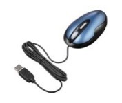 Targus Usb 3-button Laser Notebook Mouse Black/ Blue (AMU3401EU)