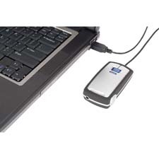 TARGUS USB Notebook Mouse Internet Phone - Silver and Black