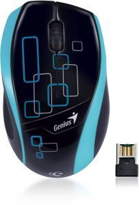 Genius Dx-7010 Tattoo Wireless Mouse (Blue)