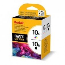 Kodak Genuine Black & Colour 10B 10C Ink Cartridges (3949948)