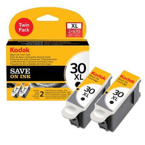 Kodak 30XL Black Ink Cartridge (Twin Pack)