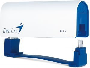 GENIUS POWER BANK USB 2600MAH PORTAB./ECO-U265 BLUE