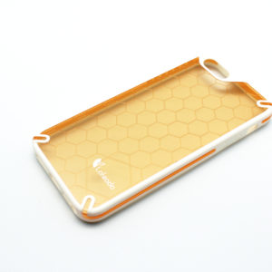 Lafeada  Iphone5 case ORANGE / WHITE