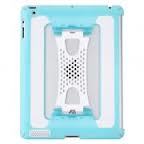 Lafeada TACTILE SHELL AQUA, FOR ALL  IPADS EXCEPT IPAD-1