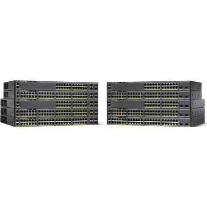 Cisco Catalyst  WS-C2960XR-24PS-I Switch - L3 - managed - 24 x 10/100/1000 (PoE+) + 4 x Gigabit SFP - desktop, rack-mountable - PoE+