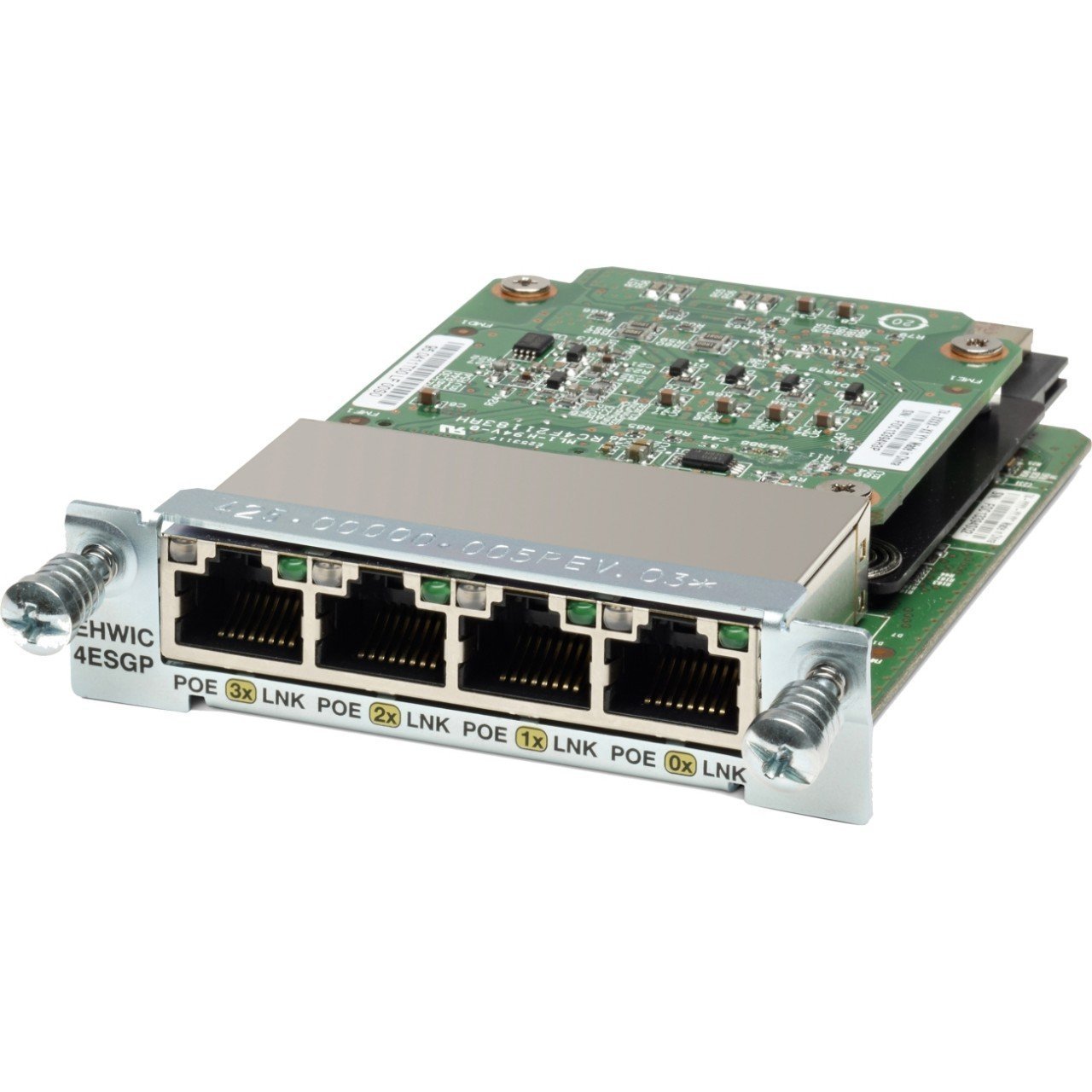 Cisco EHWIC-4ESG= 4-Port Gigabit Ethernet Enhanced High-Speed WAN Interface Card