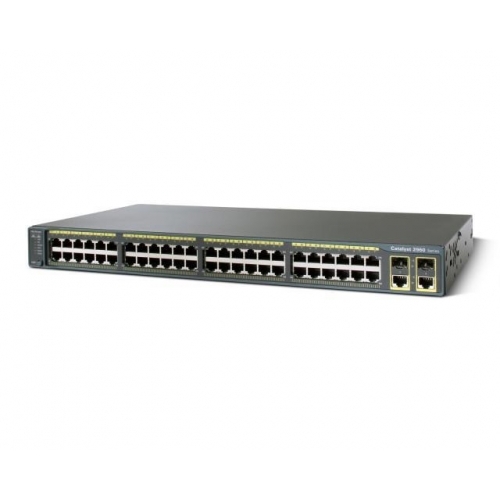 Cisco WS-C2960-48TC-L 2960 48 10/100 + 2 Uplinks Catalyst Switch MANAGED - RACK-MOUNTABLE