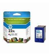 HP 22 Tri-colour Inkjet Print Cartridges C9352CE