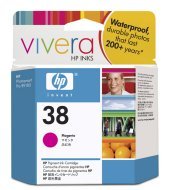 HP 38 Pigment Ink Cartridges (C9416A)