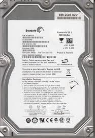 Seagate Barracuda ES.2 500GB 7.2K SATA Hard Drive