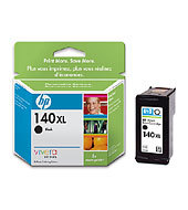 HP 140 Black Inkjet Print Cartridges CB336HE
