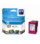 HP 121 Tri-colour Ink Cartridges CC643HE