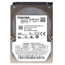 Toshiba MK8051GSY 80GB 7.2K 2.5" SATA Free Fall Sensor Hard Drive