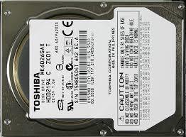 Toshiba MK6026GAX 60GB 5.4K 2.5" IDE Laptop Hard Drive