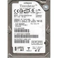 Hitachi Travelstar 5K100 0A25393 / HTS541060G9AT00 60GB 5.4K 2.5" IDE Hard Drive