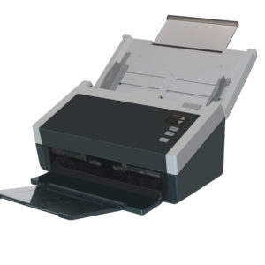 AVISION AD240 Color Duplex 60ppm 600dpi Sheetfed Scanner