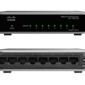 Cisco Small Business SG 100D-08 8 Port Unmanaged Gigabit Switch