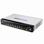 8-port 10/100 Ethernet Switch - WebView/Max PoE/SNMP