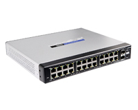 Compact 24-port 10/100/1000 Gigabit Switch