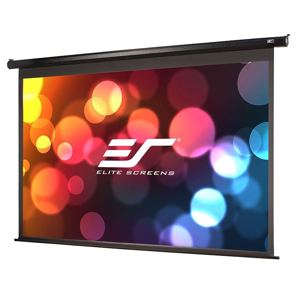 Elite Screens Spectrum Series, Electric Drop Down Projection Screen, 128-inch Diagonal 16:10, Model: Electric128X