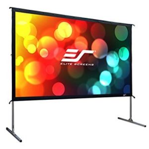 Elite Screens Yard Master 2 Series, Foldable-Frame Outdoor Movie Screen, Rear Projection, 135-inch 16:9, OMS135HR2