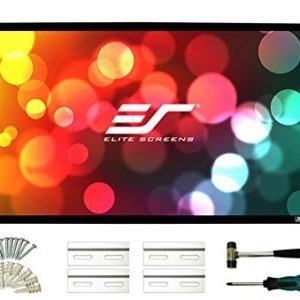 Elite Screens Sable Frame 2 Series, Fixed Frame Projection / Projector Screen, 135-inch Diag. 16:9, ER135WH2