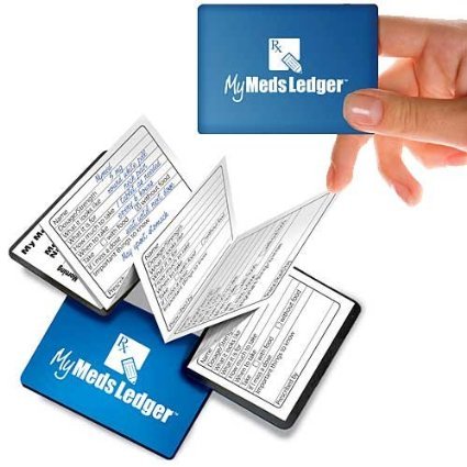 Donessa Group Pocket Prescription Organizer - My Meds Ledger