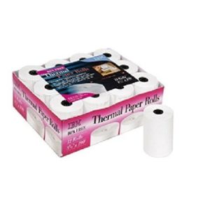 IBM - Thermal Paper Rolls 3 1/8" x 190' - 12 rolls