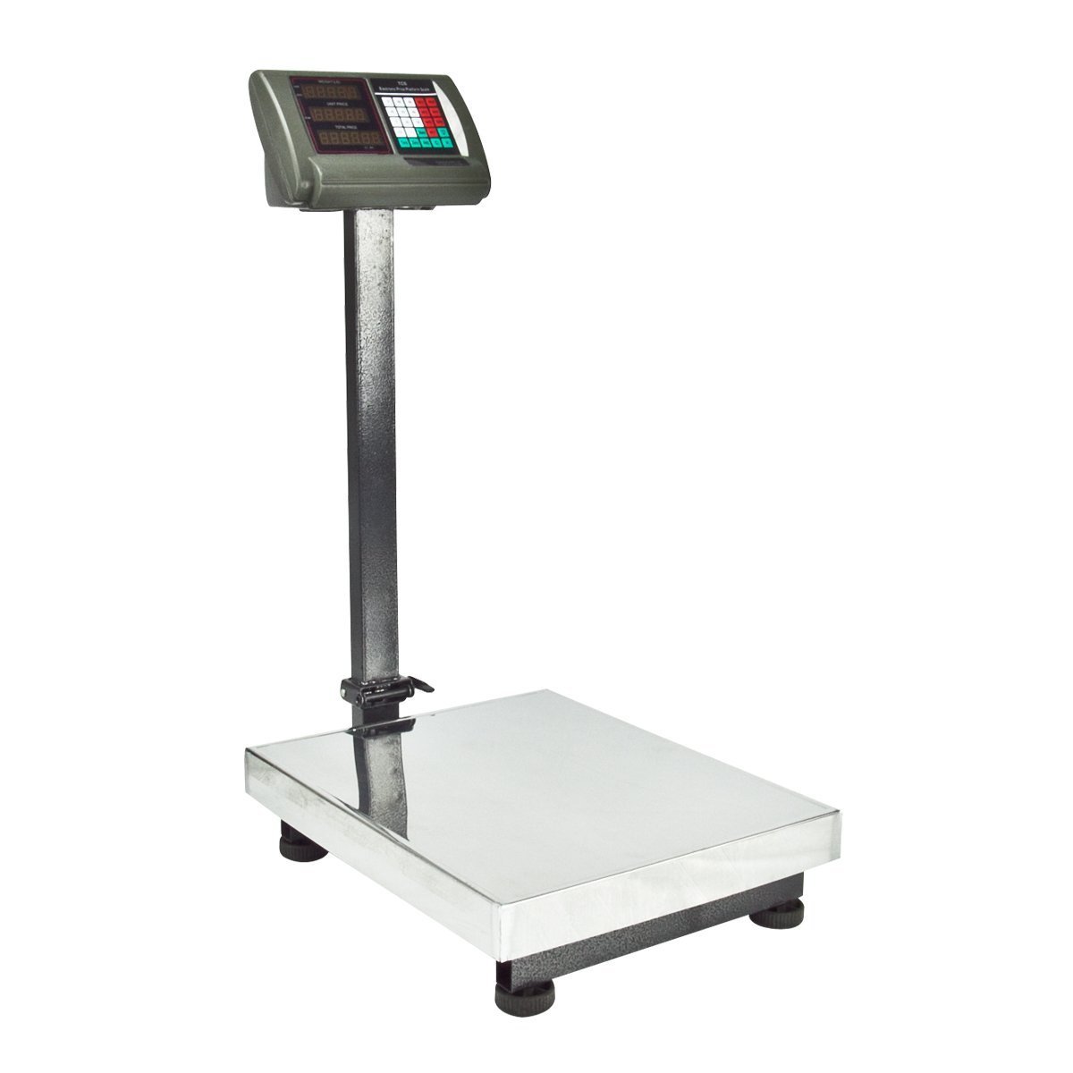 Expectsaving Large Heavy Duty Postal Shipping Platform Digital Scale 600 lbs Folding