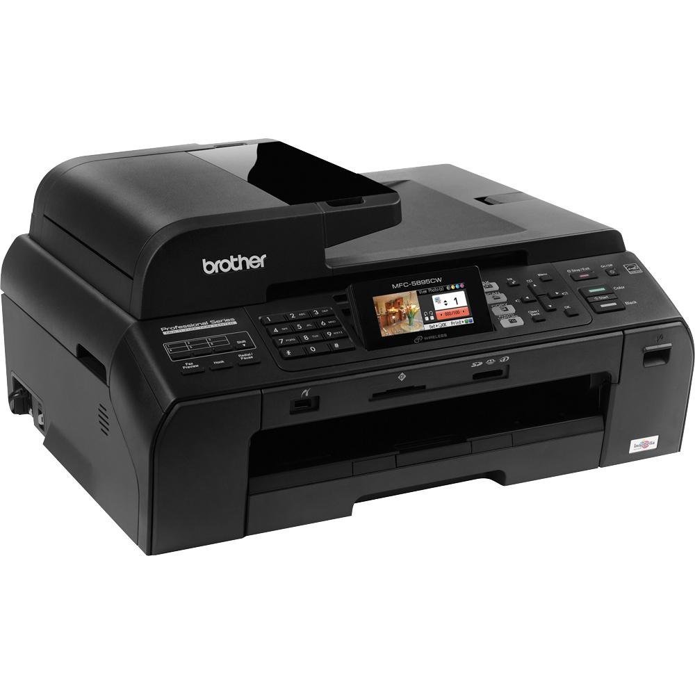 Brother MFC5895CW Wireless Color Photo Printer with Scanner, Copier and Fax