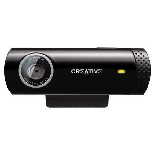 Creative Live! Cam Chat HD, 5.7MP Webcam (Black)