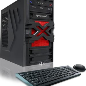 CybertronPC Patriot GM1293D Desktop (Black/Red)
