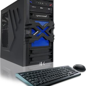CybertronPC Patriot GM1293B Desktop (Black/Blue)
