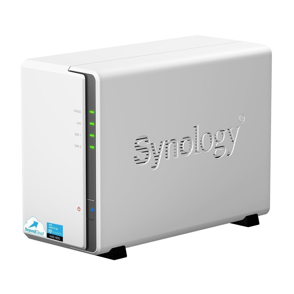Synology America BeyondCloud Mirror 2-Bay 6TB Network Attached Storage (BC214se 2300)