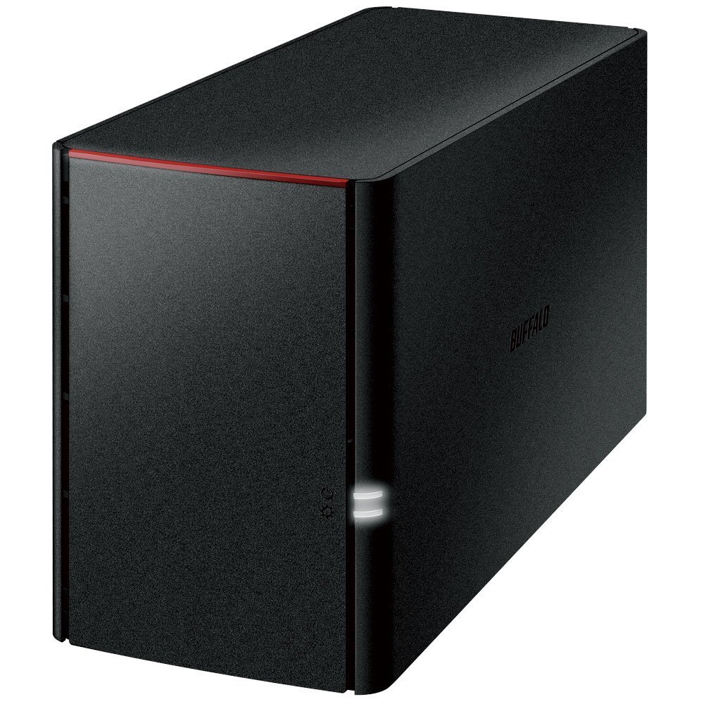 BUFFALO LinkStation 2-Drive (2 x 1 TB) RAID NAS Personal Cloud Storage and Media Server