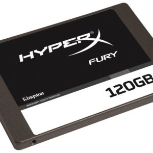 Kingston Digital HyperX FURY 120GB SSD SATA 3 2.5 Solid State Drive with Adapter (SHFS37A/120G)