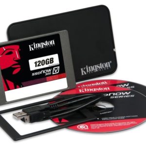 Kingston Digital 120GB SSDNow V300 SATA 3 2.5 (7mm height) Notebook Bundle Kit with Adapter Solid State Drive SV300S3N7A/120G
