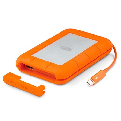 Lacie 9000602 Rugged Thunderbolt 1TB SSD SATAIII w/ Thunderbolt Cable