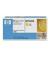 HP Q7562A Yellow Toner Cartridge for HP LJ 3000 series Printers
