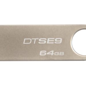 Kingston Digital DataTraveler SE9 64GB USB 2.0 Flash Drive (DTSE9H/64GBET)