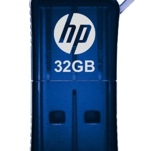 HP v165w 32GB USB 2.0 Flash Drive - Blue - P-FD32GHP165-GE