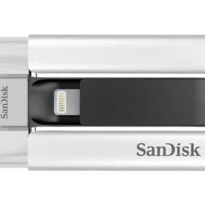 SanDisk iXpand 64GB Mobile Flash Drive with Lightning connector For iPhones, iPads & Computers