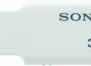 Sony 32GB Micro Vault M-Series Flash Drive, White (USM32GM/W)