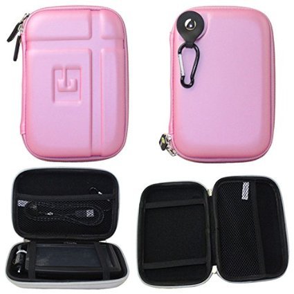Viskey 5-Inch Hard Case for GPS,Pink