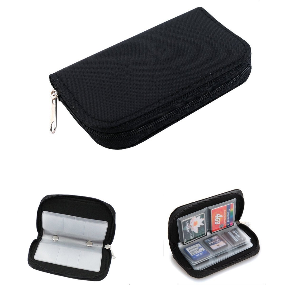 Generic Memory Card Carrying Case - Black (Generic)