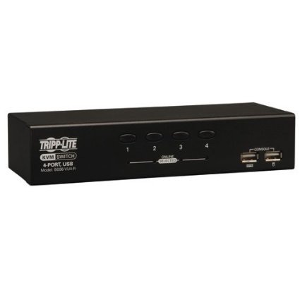Tripp Lite B006-VU4-R 4-Port Desktop KVM Switch (USB)