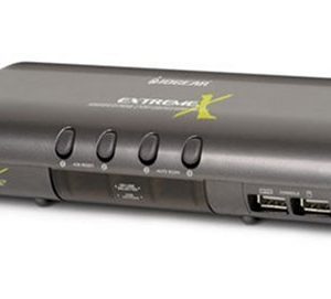 IOGEAR MiniView Extreme Multimedia KVMP Switch with Cables (GCS1734)