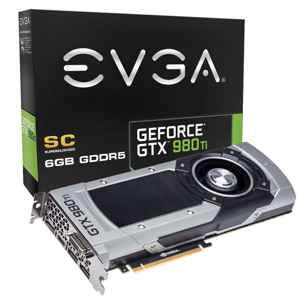 EVGA GeForce GTX 980 Ti Superclocked Graphics Card 06G-P4-4992-KR