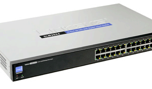 Cisco SLM2024 24-Port Gigabit Smart Switch with 2 Combo SFPs