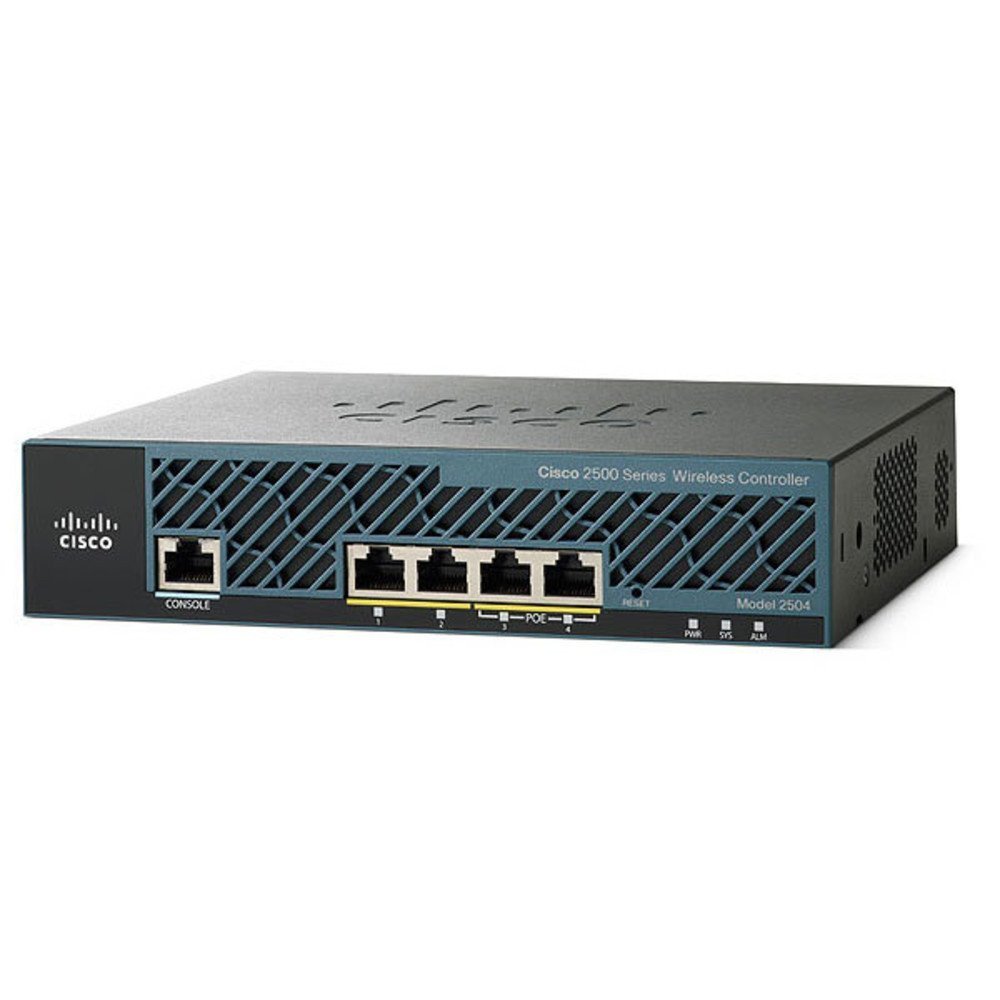 Cisco 2504 AIR-CT2504-25-K9 25 Access Points Wireless LAN Controller